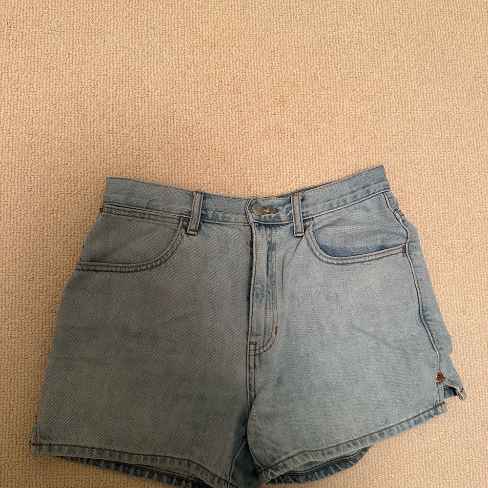 GAP Light Blue Classic Fit Jean Shorts size 27